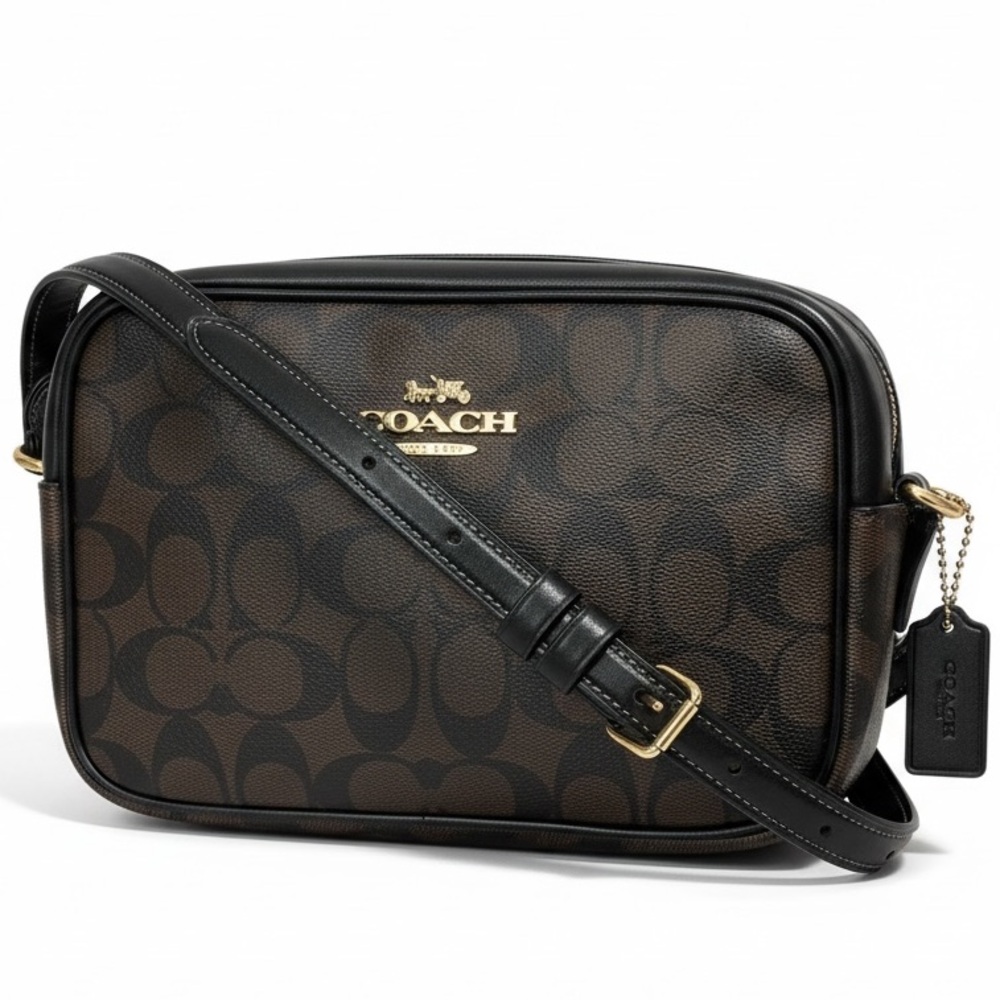 Coach Jamie Camera Bag in Signature Canvas - Picture 2 of 13